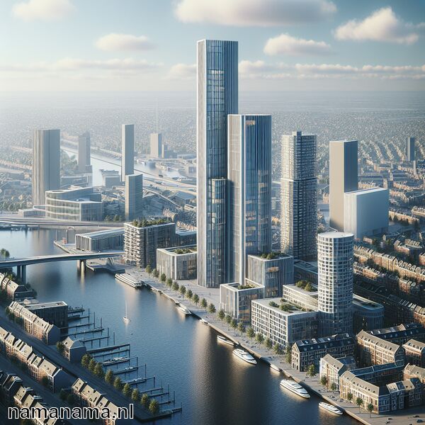 Typisch Rotterdam » De moderne skyline van de havenstad