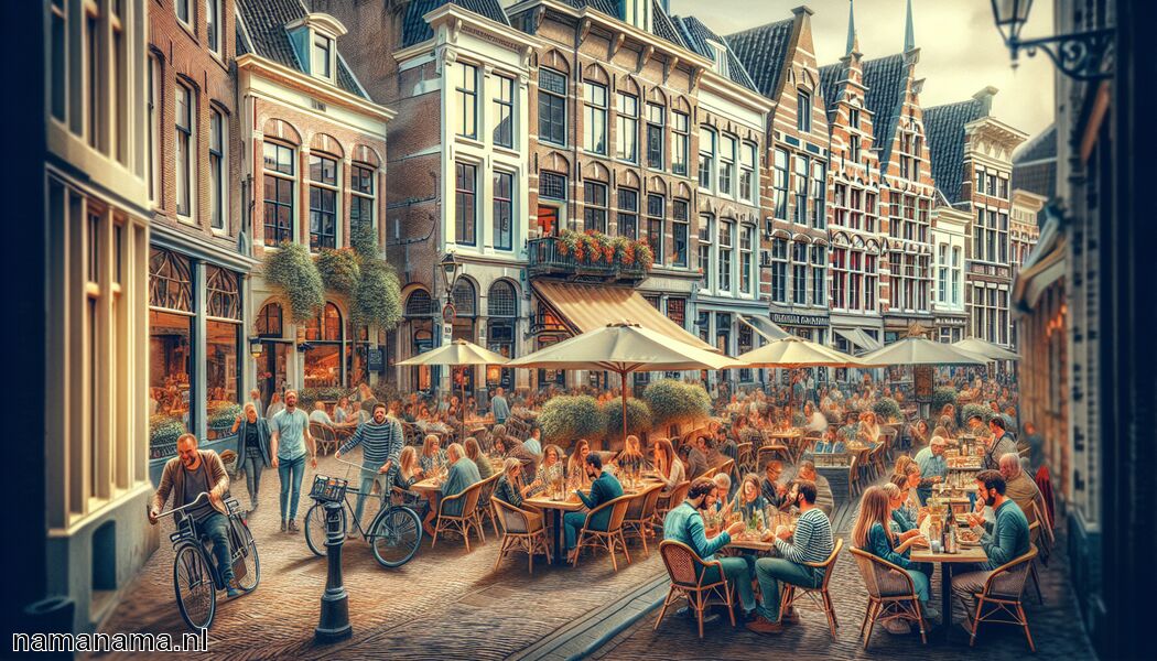 Levendige cafés en restaurants in het centrum   - Typisch Utrecht » Geschiedenis en gezelligheid in het centrum